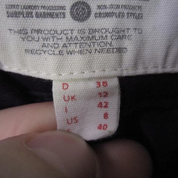 Esprit Trench Coat Womens 8 Navy Blue Double Breasted Belted Cuffs Back Vent - Picture 3 of 9